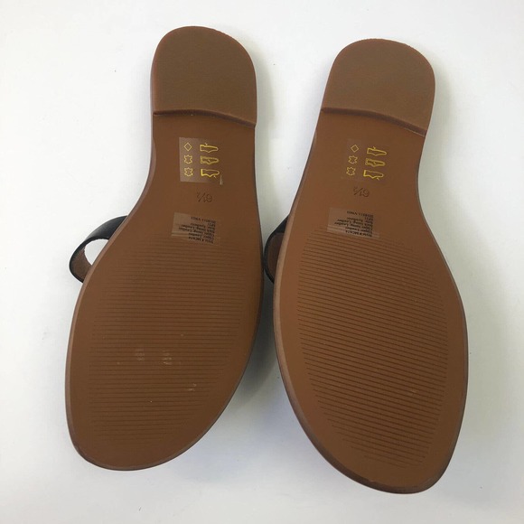 Madewell The Wave Slide Sandal Vachetta Leather MC674 Women's Size 6.5 ($78) New - Picture 11 of 12